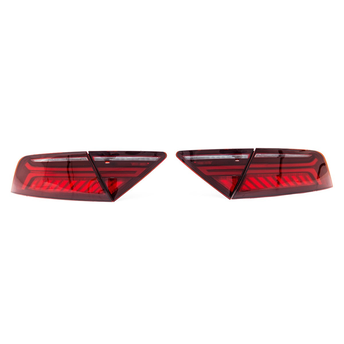 Voll-LED Rücklichter Dunkelrot passend für Audi A7 C7 4G 2010-2014