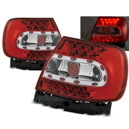 LED RÜCKLICHTER ROT WEISS passend für Audi A4 B5 11.94-10.00