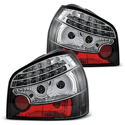 LED RÜCKLICHTER SCHWARZ passend für Audi A3 08.96-08.00