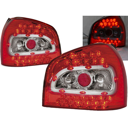 LED Rücklichter Rot Weiß passend für Audi A3 08.96-08.00