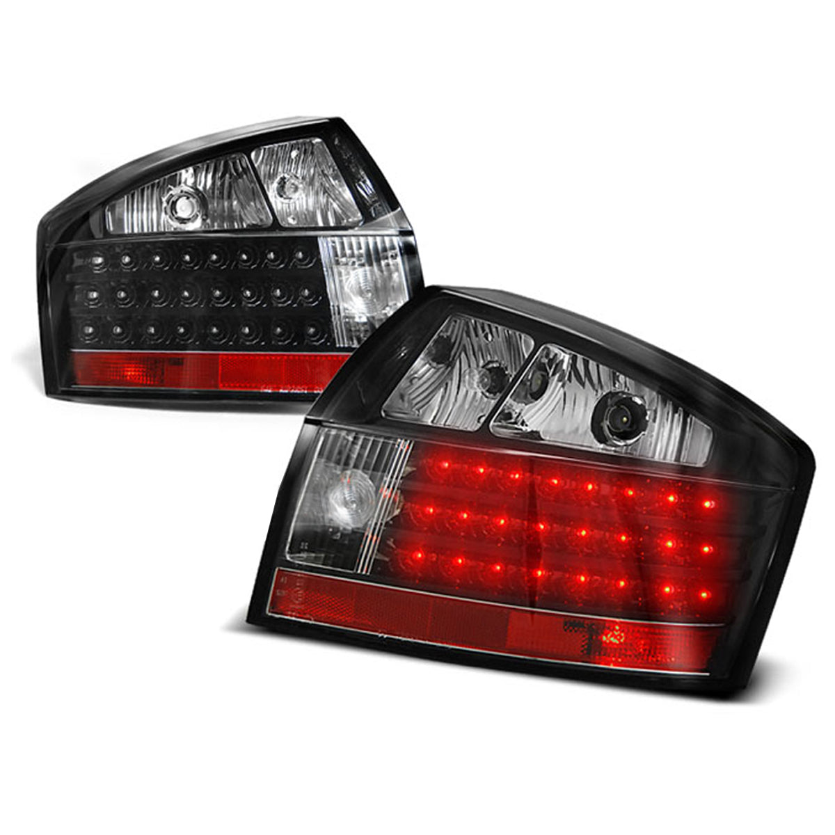LED Rücklichter Schwarz passend für Audi A4 10.00-10.04
