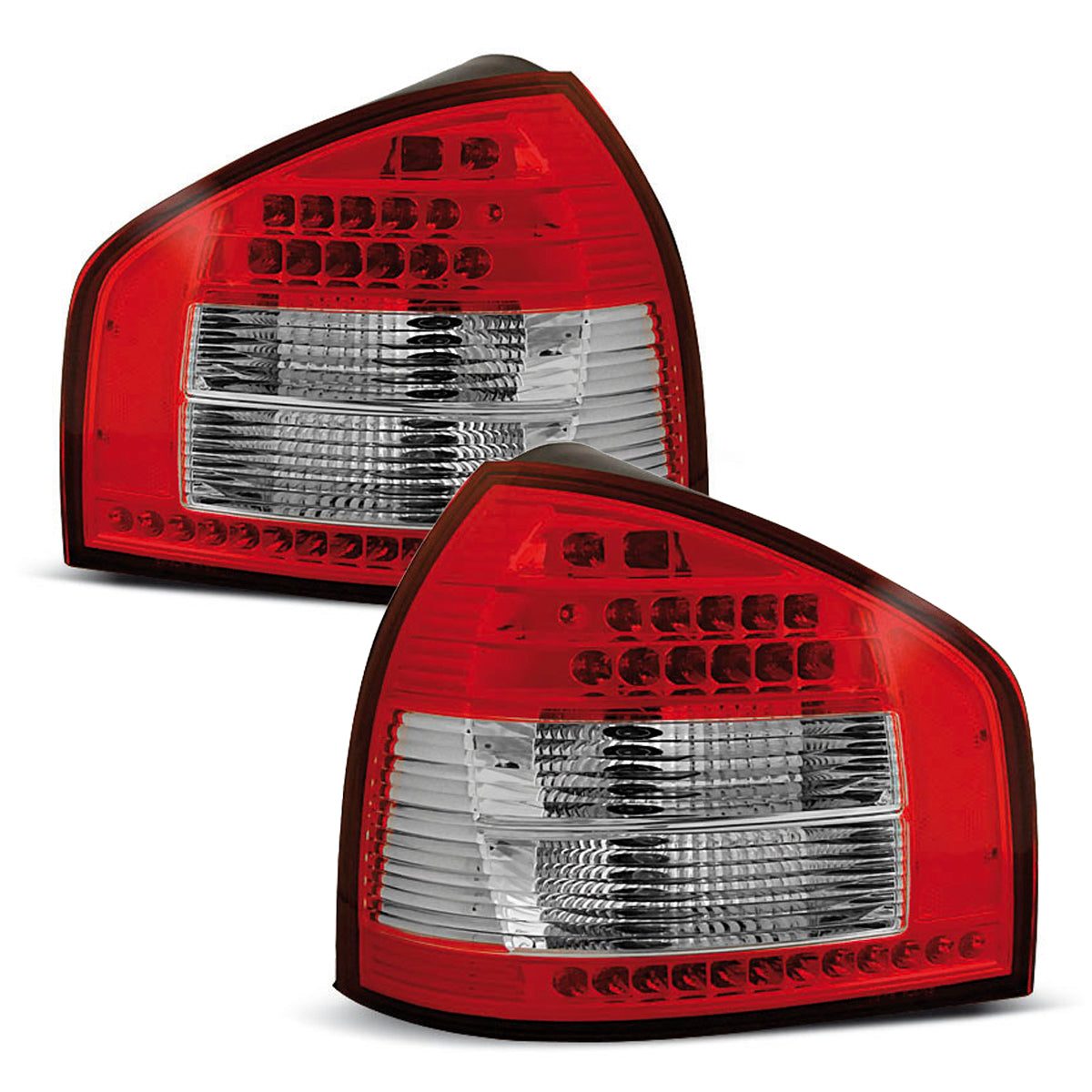LED Rücklichter Rot Weiß passend für Audi A3 08.96-08.00
