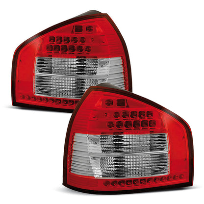 LED Rücklichter Rot Weiß passend für Audi A3 08.96-08.00