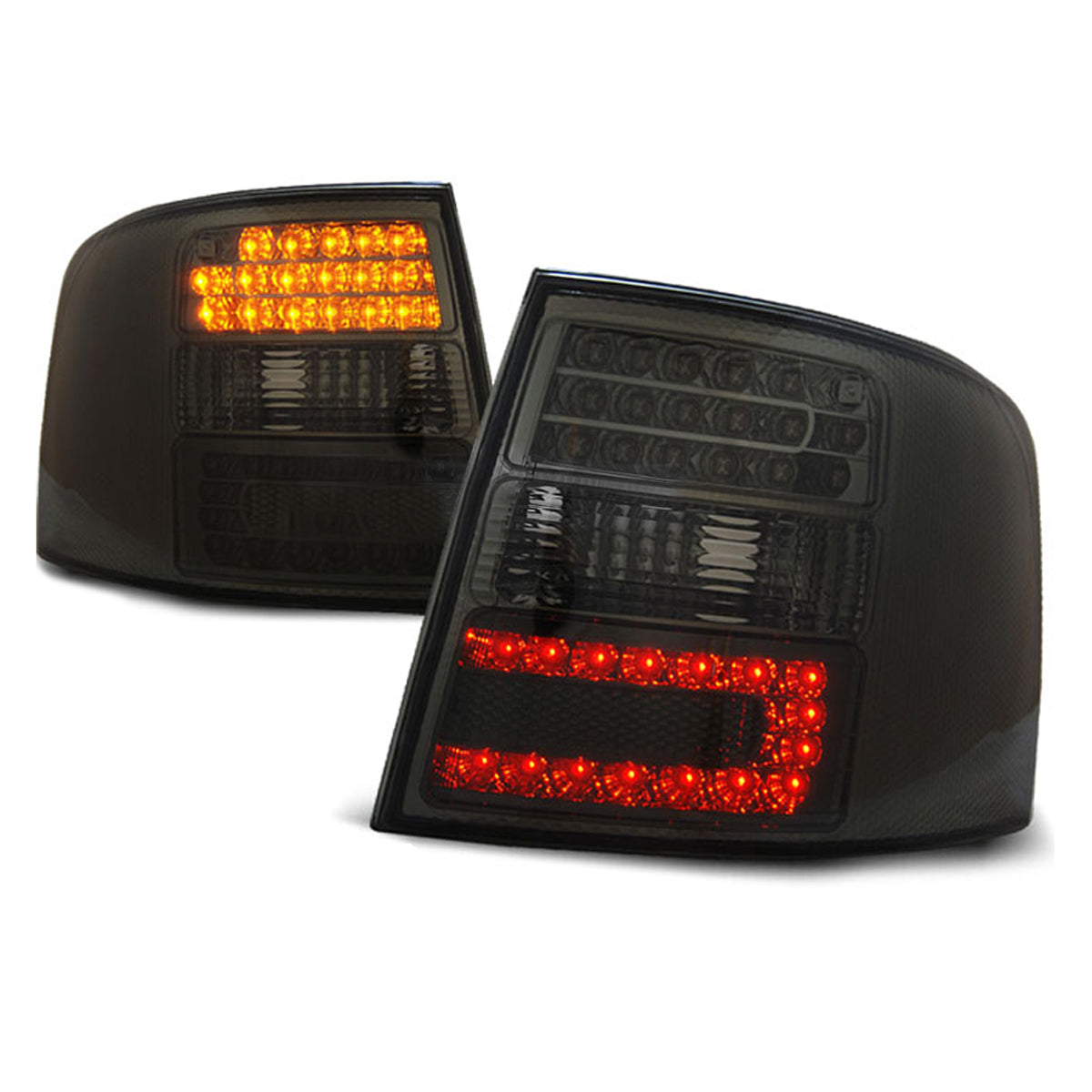LED Rücklichter Rauch passend für Audi A6 05.97-05.04 Avant