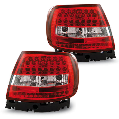 LED Rücklichter Rot Weiß passend für Audi A4 11.94-09.00