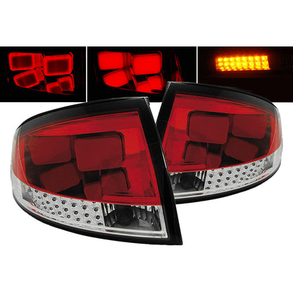 LED Rücklichter Rot Weiß passend für Audi TT 8N 99-06