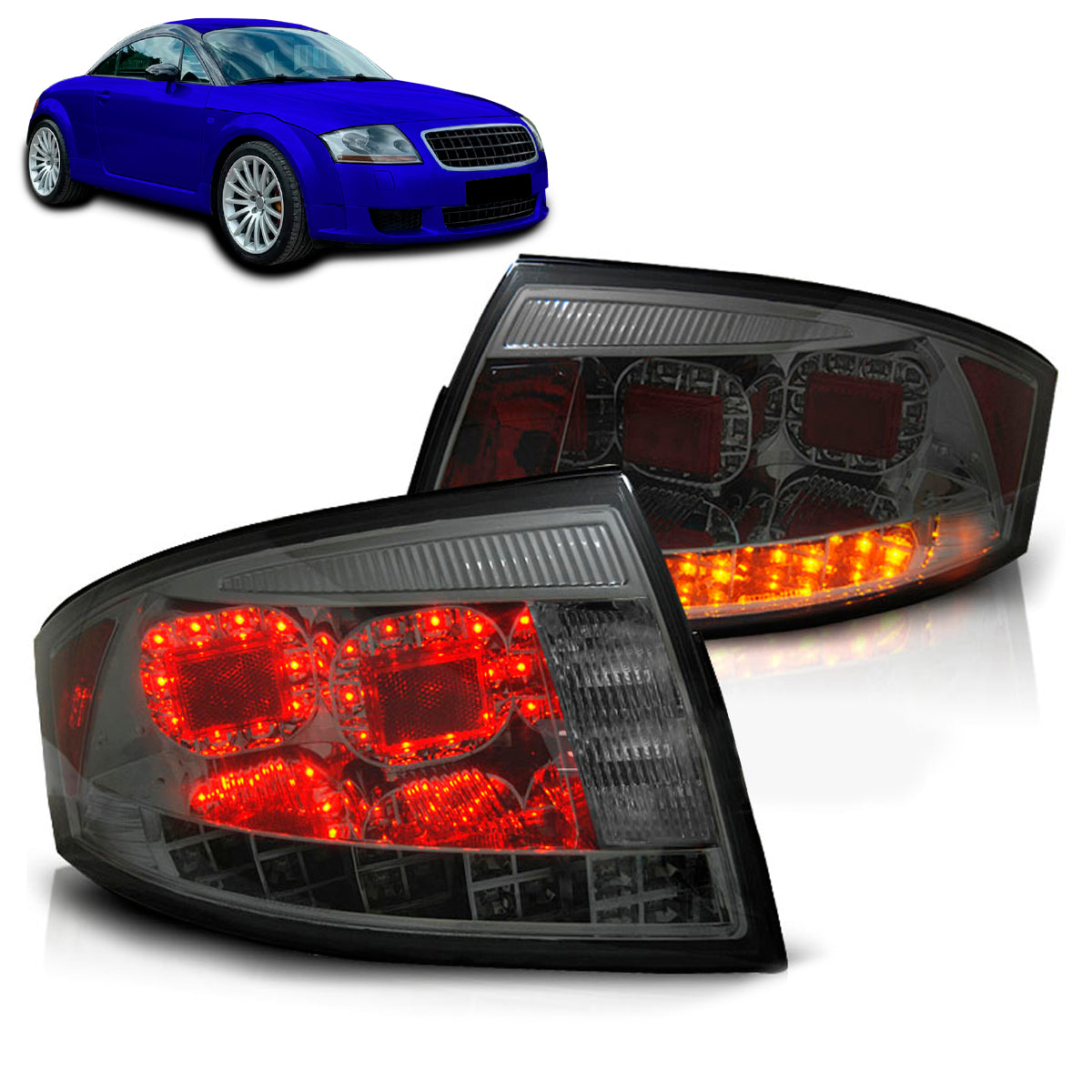 LED Rücklichter Rauch passend für Audi TT 8N 99-06
