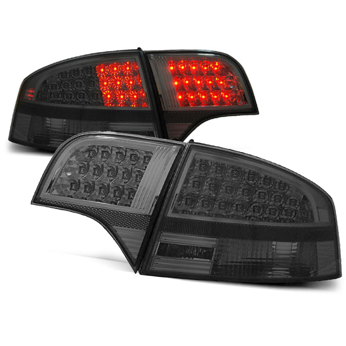 LED Rücklichter Rauch passend für Audi A4 B7 11.04-11.07 Limousine