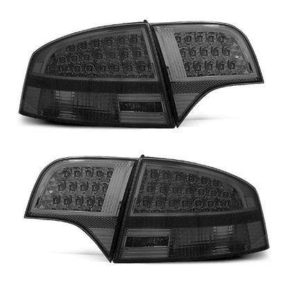 LED Rücklichter Rauch passend für Audi A4 B7 11.04-11.07 Limousine