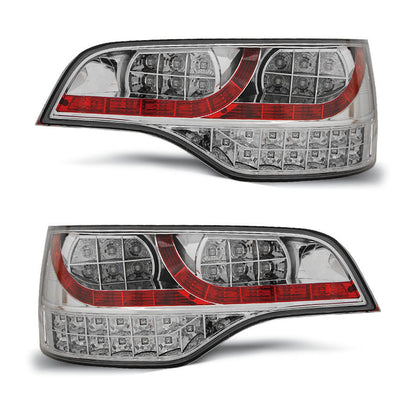 LED Rücklichter Chrom passend für Audi Q7 06-09