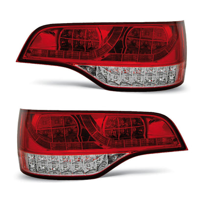 LED Rücklichter Rot Weiß passend für Audi Q7 06-09