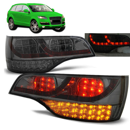 LED Rücklichter Rauch passend für Audi Q7 06-09
