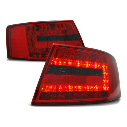 LED Rücklichter Rot Rauch passend für Audi A6 C6 Limousine 04.04-08