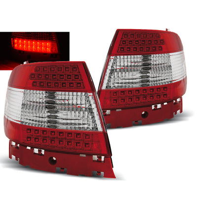LED Rücklichter Rot Weiß passend für Audi A4 11.94-09.00