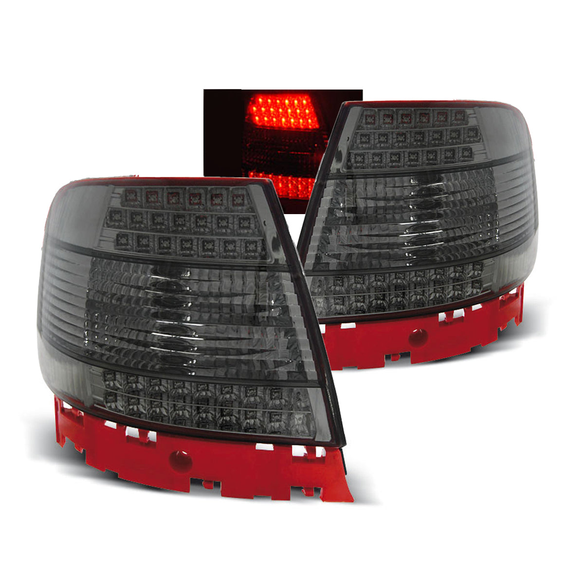 LED Rücklichter Rauch passend für Audi A4 11.94-09.00