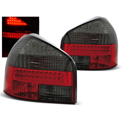 LED Rücklichter Rot Rauch passend für Audi A3 08.96-08.00