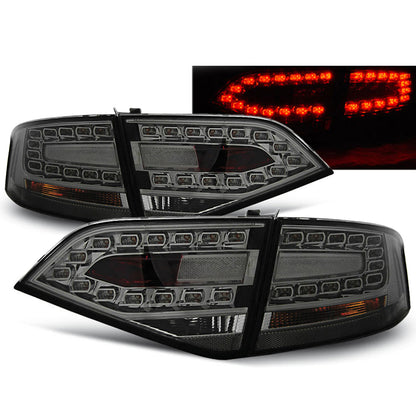 LED Rücklichter Rauch passend für Audi A4 B8 08-11 Limousine