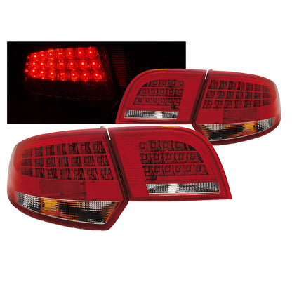 LED Rücklichter Rot Weiß passend für Audi A3 8P 04-08 Sportback