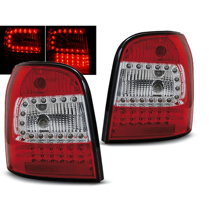 LED Rücklichter Rot Weiß passend für Audi A4 94-01 Avant