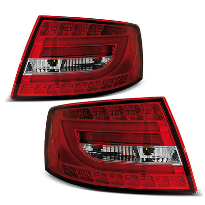 LED Rücklichter Rot Weiß passend für Audi A6 C6 Limousine 04.04-08 7PIN