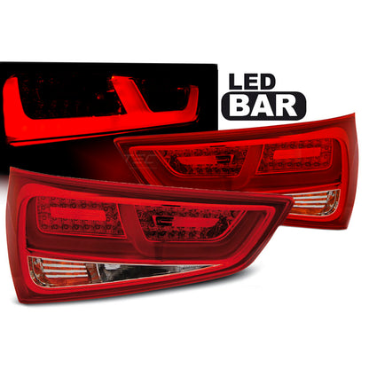 LED Rücklichter Rot Weiß passend für Audi A1 2010-12.2014