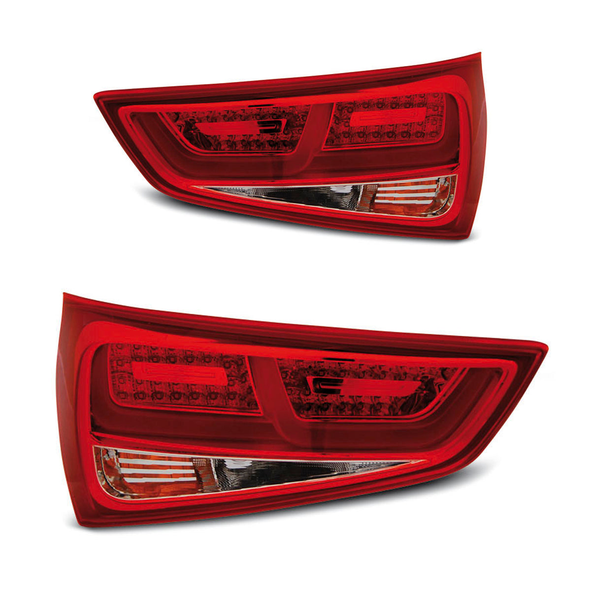 LED Rücklichter Rot Weiß passend für Audi A1 2010-12.2014