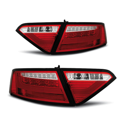LED BAR Rücklichter Rot Weiß passend für Audi A5 07-06.11