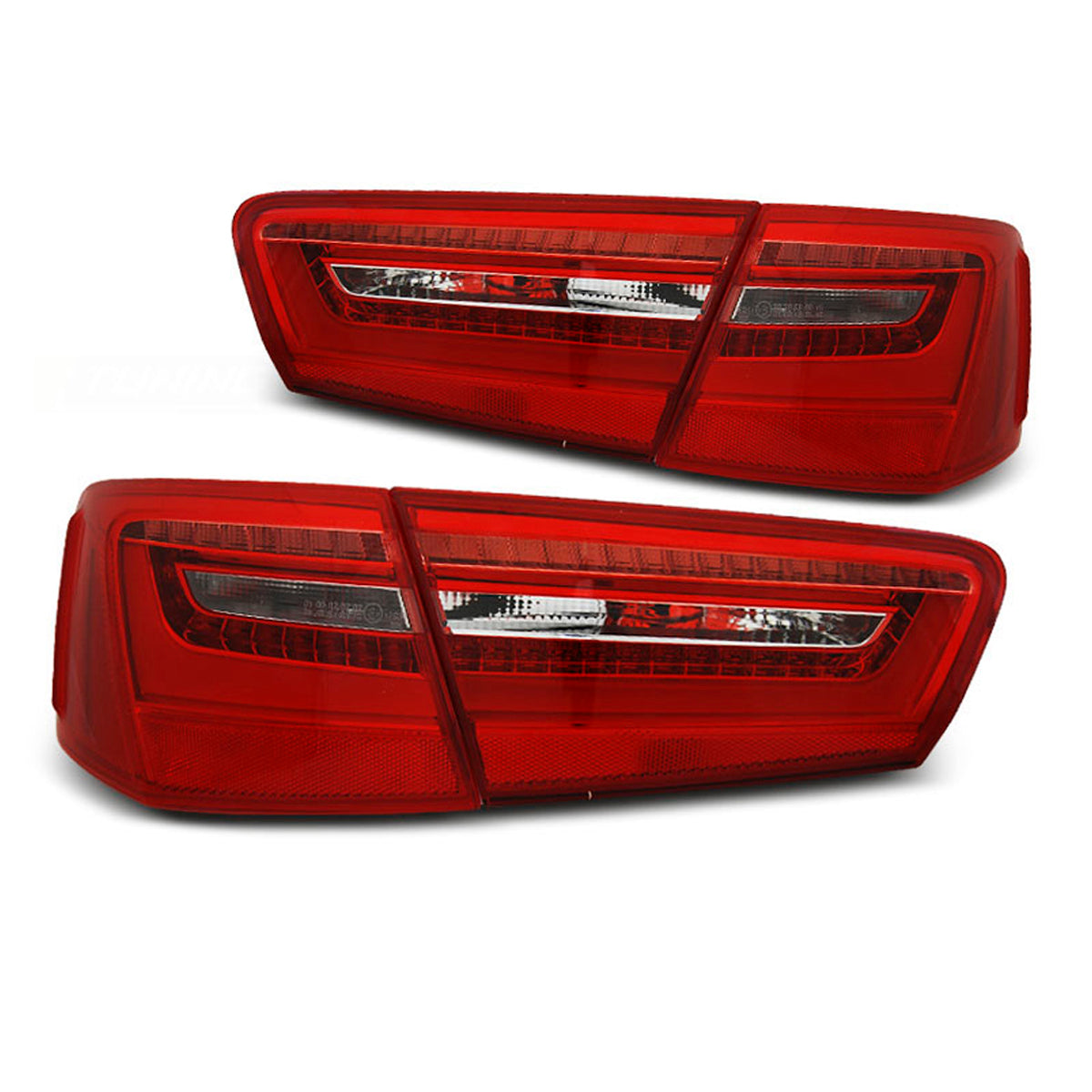 LED Rücklichter Rot Weiß passend für Audi A6 C7 11-10.14