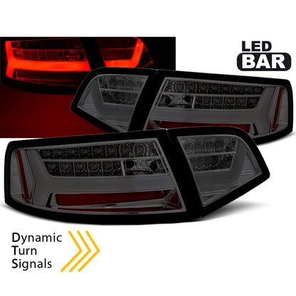 LED BAR Rücklichter Rauch SEQ passend für Audi A6 08-11 Limousine