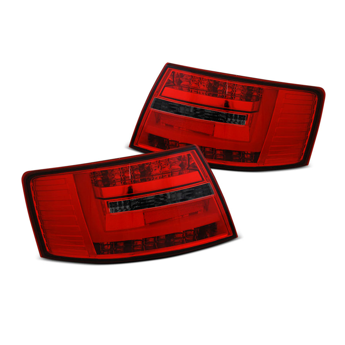 LED BAR Rücklichter Rot Rauch passend für Audi A6 C6 Limousine 04.04-08 7-PIN
