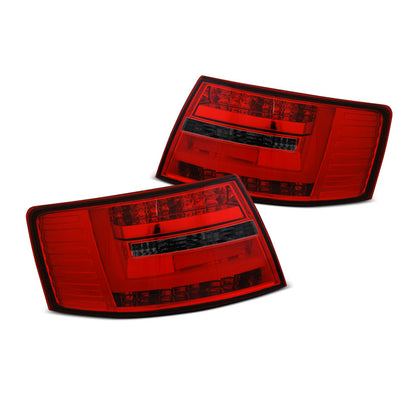 LED BAR Rücklichter Rot Rauch passend für Audi A6 C6 Limousine 04.04-08 7-PIN
