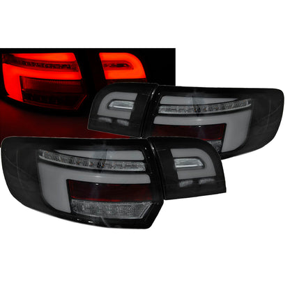 LED BAR Rücklichter Schwarz SEQ passend für Audi A3 8P 5D 03-08