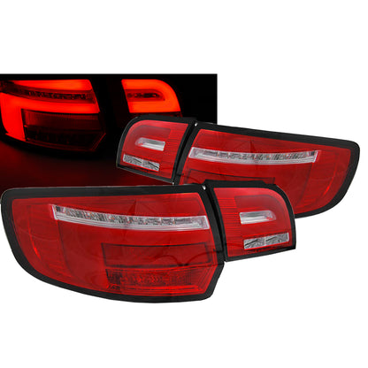 LED BAR Rücklichter Rot Weiß SEQ passend für Audi A3 8P 5D 08-12
