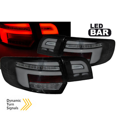 LED BAR Rücklichter Schwarz SEQ passend für Audi A3 8P 5D 08-12