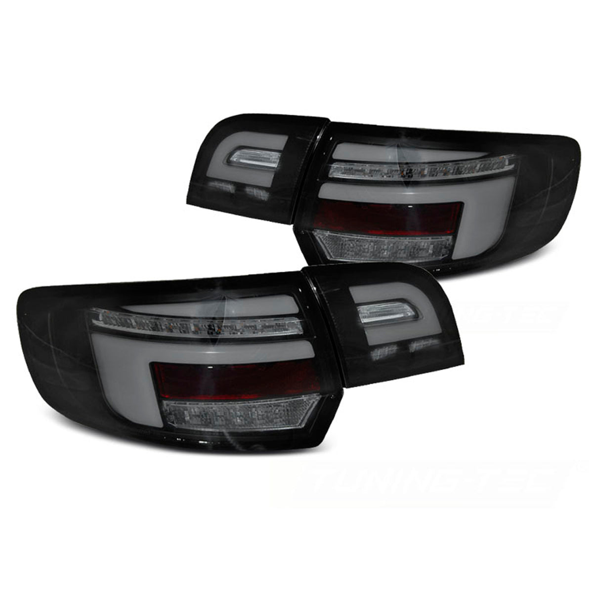 LED BAR Rücklichter Schwarz SEQ passend für Audi A3 8P 5D 08-12