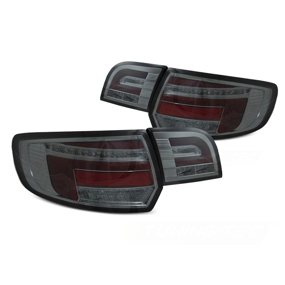 LED BAR Rot Rücklichter Rauch SEQ passend für Audi A3 8P 5D 08-12