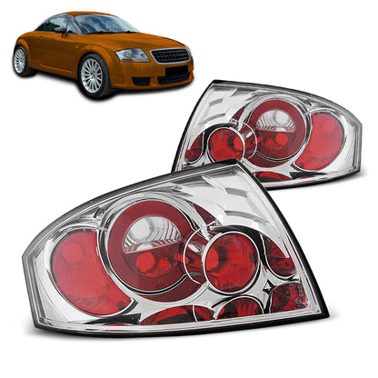 Rücklichter Chrom passend für Audi TT 99-06