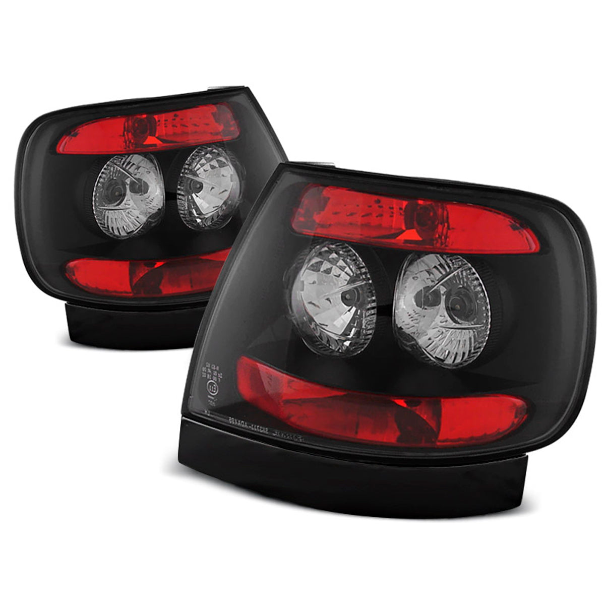 Rücklichter Schwarz passend für Audi A4 11.94-09.00