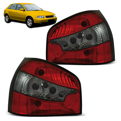 Rücklichter Rot Rauch passend für Audi A3 8L 08.96-08.00