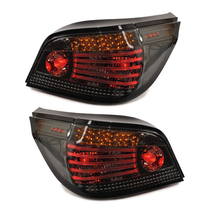 Heckleuchten Dynamisch LED Smoke passend für BMW 5er (E60) Limousine Vor-Facelift 2004-2007