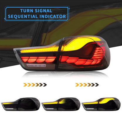 Dynamische LED Rücklichter Smoke passend für BMW 4er F32 F33 F36 2013-2021