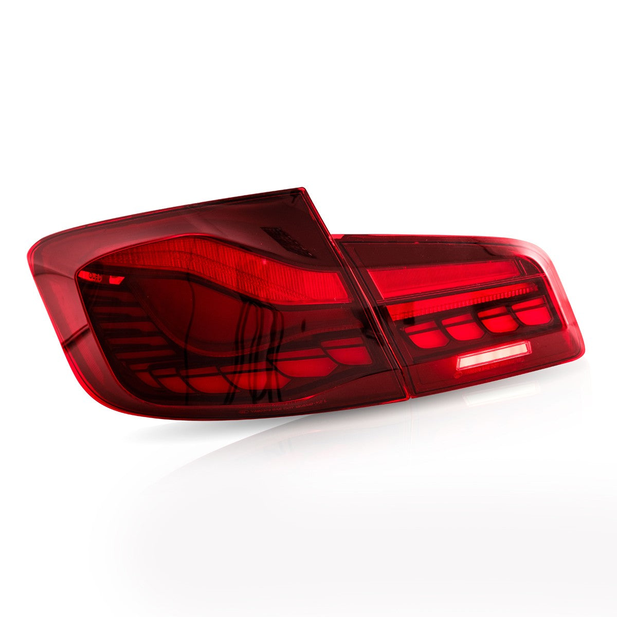 Dynamische LED Rote Rücklichter passend für BMW 5er F10 Limousine 2010-2017