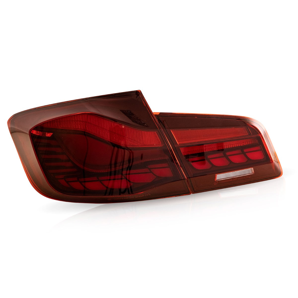 Dynamische LED Rote Rücklichter passend für BMW 5er F10 Limousine 2010-2017