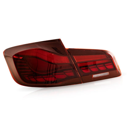 Dynamische LED Rote Rücklichter passend für BMW 5er F10 Limousine 2010-2017