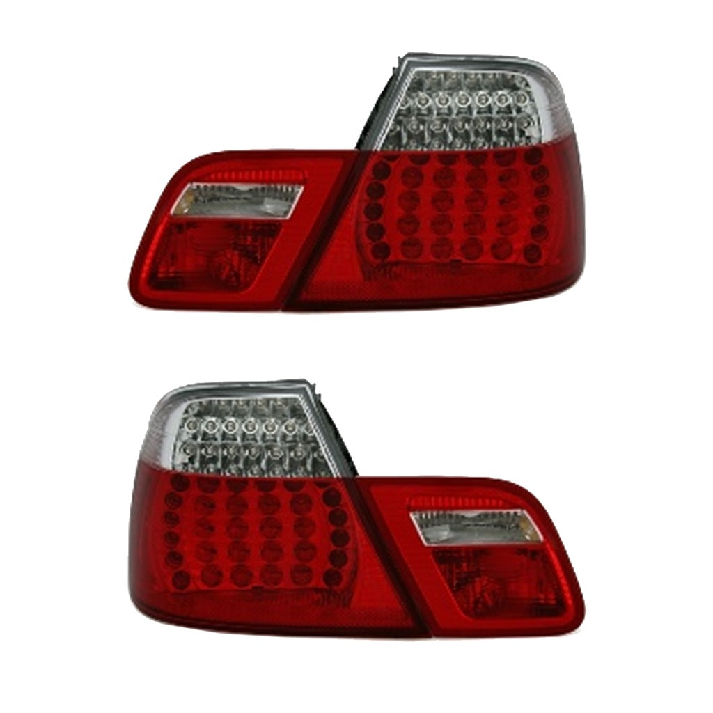 Heckleuchten LED Rot Klar passend für BMW 3er (E46) Coupe Vor-Facelift 1999-2003