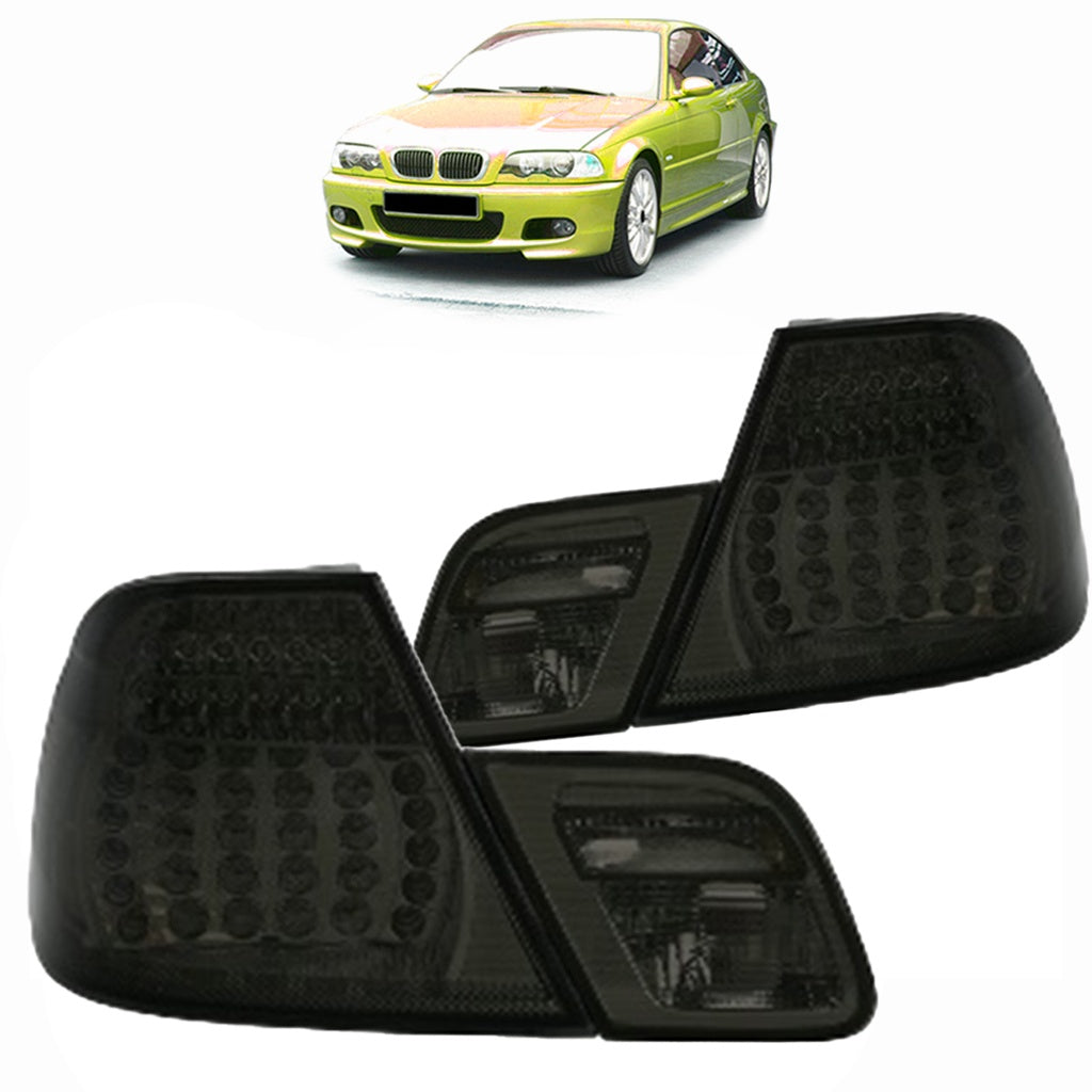 Heckleuchten LED Smoke passend für BMW 3er (E46) Coupe Vor-Facelift 1999-2003