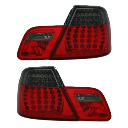 Heckleuchten LED Rot Smoke passend für BMW 3er (E46) Coupe Facelift 2003-2006