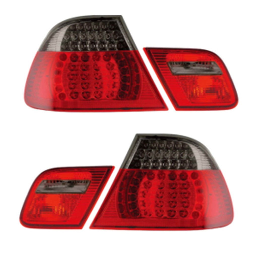 Heckleuchten LED Rot Smoke passend für BMW 3er (E46) Cabrio Vor-Facelift 1999-2003