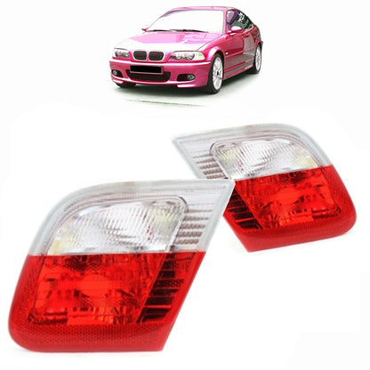 Inneres Linkes Rücklicht Rot Klar passend für BMW 3er E46 2-Türer 1999-2003