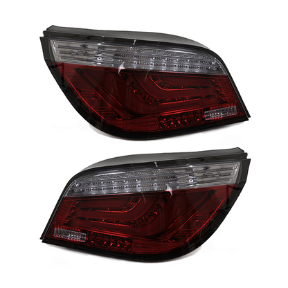 Heckleuchten LED BAR Rot Smoke passend für BMW 5er (E60) Limousine Facelift 2007-2010